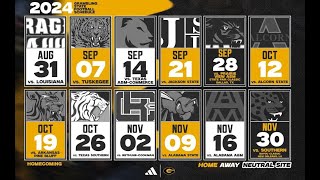 Grambling Presents 2024 Football Schedule Made with Clipchamp [upl. by Afirahs]