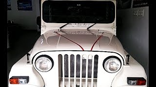 New Mahindra Thar CRDe complete review including interior exterior and features [upl. by Ahsoj]