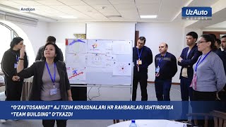 “O‘zavtosanoat” AJ tizim korxonalari HR rahbarlari ishtirokida “Team building” o‘tkazdi [upl. by Lamee]