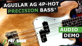 Aguilar AG 4P Hot Precision Bass Pickup Demo [upl. by Gerri]