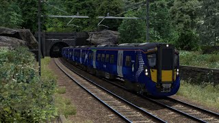 TS Classic  TIs Class 385 SGAgdron EP  2P41 1338 Edinburgh  Dunblane [upl. by Nishom]