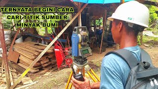 CARA MENCARI TITIK PENGEBORAN MINYAK BUMI DI DEKAT PERUMAHAN [upl. by Sammy]