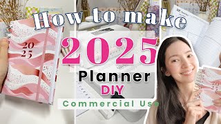 DIY 2025 Planner  Tutorial [upl. by Dlanor]