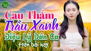 CAU THẮM TRẦU XANH ♬TOP NHỮNG BÀI HÁT DÂN CA HAY NHẤT 2024  NHẠC TRỮ TÌNH ĐẬM TÌNH HƯƠNG QUÊ [upl. by Zanze414]