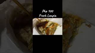 PHP 100  FRESH LUMPIA [upl. by Herby]