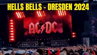 ACDC LIVE 2024 in Dresden  HELLS BELLS Pwr Up tour Germany [upl. by Arza932]