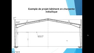 Chiffrage dun bâtiment en charpente métallique part 1 offre technique détails matériels [upl. by Silirama]