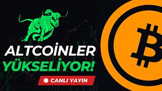 Canlı 🔴 Hangi Altcoinler Yükselebilir BTC amp Altcoin Analiz  Kripto Sohbetleri [upl. by Waers771]