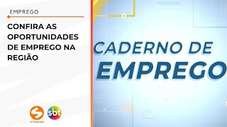 Confira as oportunidades de emprego na região  TV Sorocaba SBT [upl. by Milde]