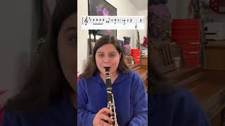 Learn how to play Rush E clarinet rushe clarinetist musicnotes band clarinetplayer musician [upl. by Ayila383]