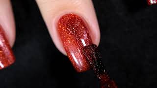 Red Holographic Nail Polish [upl. by Banerjee]