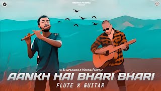 Aankh Hai Bhari Bhari  Flute x Guitar  Bhupendra  Tum Se achcha Kaun Hai  Visualizer [upl. by Pleione]