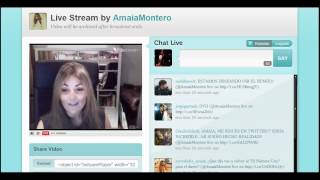 Amaia Montero  Twitcam 4  03 de Mayo de 2012 [upl. by Tierza]