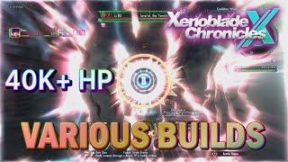 HP Tank Variety Builds  Speedkills  Xenoblade Chronicles X [upl. by Yramesor623]