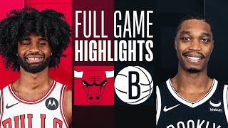 BULLS at NETS  FULL GAME HIGHLIGHTS  November 26 2023 [upl. by Charlean907]