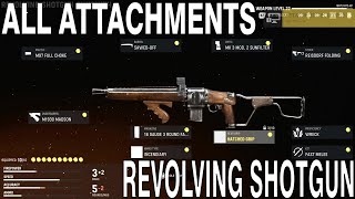 All Becker Revolving Shotgun attachments on the Vanguard BETA  Call of Duty Vanguard Beta PS5 [upl. by Sadonia]