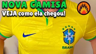 Camisa do Brasil ORIGINAL NIKE  Vale a pena [upl. by Ahsekel]