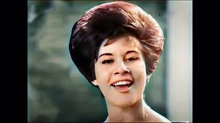 Helen Shapiro  Walking Back To Happiness 1961 in color AIenhanced amp colorized [upl. by Moise]