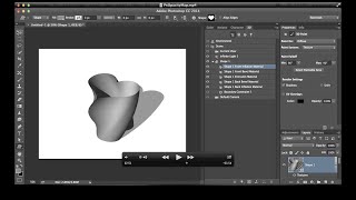 Making 3D Objects Hollow in Photoshop for 3D Printing [upl. by Seugram274]