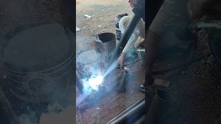 welding karte hue time mein welding machine Se Kaise dhundha Nikal Gaya shorstviralvideosJisan [upl. by Nosna]