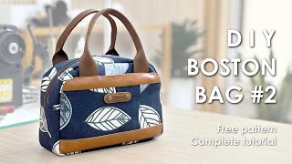 DIY Boston Bag 2 [upl. by Notkcorb]