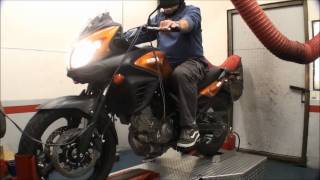 Suzuki V Strom 650 Dyno [upl. by Vrablik]