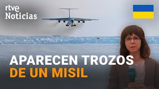 GUERRA UCRANIA RUSIA asegura haber RECUPERADO las DOS CAJAS NEGRAS del AVIÓN SINIESTRADO  RTVE [upl. by Allisirp]