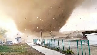 10 Terrifying Storm Moments Caught On Camera [upl. by Eob896]