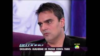 Parte 1 Entrevista de Guilherme de Pádua ao Ratinho no SBT [upl. by Amalie677]