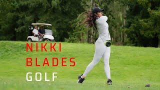 Nikki Blades Golf Highlight Reel [upl. by Rep]