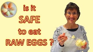 Is it safe to eat raw eggs [upl. by Eilsew]