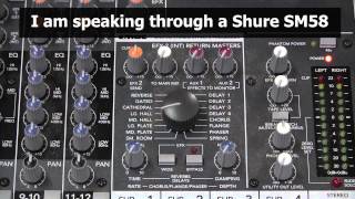 How to use a mixers internal effects processor [upl. by Akienat179]