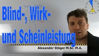 Wirkleistung  Blindleistung  Scheinleistung  Ganz einfach zum merken  Weißbier [upl. by Airrehs]