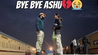 Mai registaan me akeli faas gai hu😱😰Saying bye bye to Ashu🥺❤️✨Yashasvi Rajpoot [upl. by Mchail]