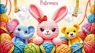 ¡500 Patrones de Amigurumis Que Debes Tener Muñecas Animalitos y Más [upl. by Any]