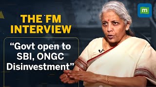 From SBI To ONGC FM Opens About Govts Future Disinvestment Plan  FM Nirmala Sitharaman Interview [upl. by Ahsinet745]