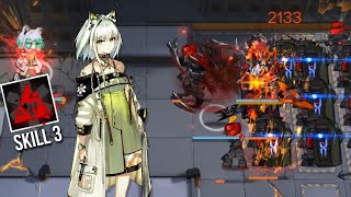 Arknights Kaltsit Skill 3 Showcase [upl. by Asyram]