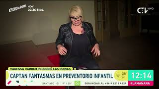 Vanessa Daroch se contactó con almas de sanatorio de niños  La Mañana [upl. by Llewxam]