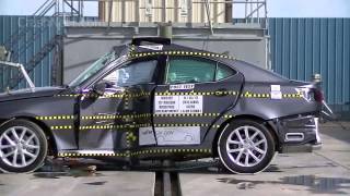 Lexus IS  IS250  IS350  2013  Documentation for Pole Crash Test  NHTSA  CrashNet1 [upl. by Kirtap]