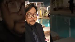 W Hotel Hollywood poolside andyedralin andzedralin azemedia [upl. by Fachanan]