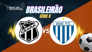 CEARÁ X AVAÍ  AO VIVO [upl. by Anyehs]