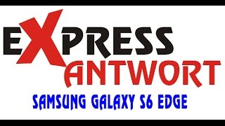 Wie kann ich ein gesperrtes Galaxy S6 G920F S6 Edge G925F auf die Werkseinstellung zurücksetzen [upl. by Reemas117]