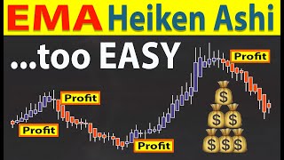 🔴 EMAHeiken Ashi  This is The Trading Strategy The Top 5 Use and it makes trading way too EASY [upl. by Ariadne]