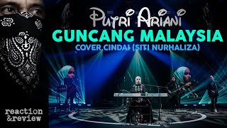 PUTRI ARIANI Cover CINDAI Siti Nurhaliza Reaction [upl. by Sykleb]