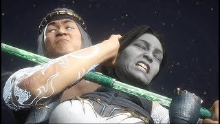 Lui Kang Koncks Out Evil Kitana  Mortal Kombat 11 Story [upl. by Malka]