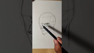 Master drawing eyes in 34 perspective drawing art arttips arttipsandtricks [upl. by Aplihs]