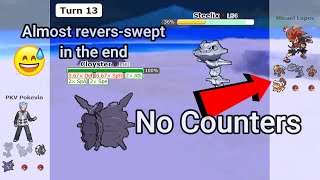 Shell Smash Cloyster Almost Sweeps an Entire Team Pokemon Showdown Random Battles High Ladder [upl. by Aman]