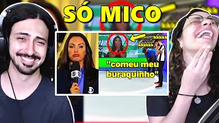 AS MAIORES GAFES DE JORNALISTAS AO VIVO NA TV 2 REACT [upl. by Riordan]