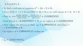 Regula Falsi method by using Calculator [upl. by Elenaj]