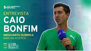 CAIO BONFIM  ATLETISMO BRASIL NA COB EXPO 2024 [upl. by Coad762]